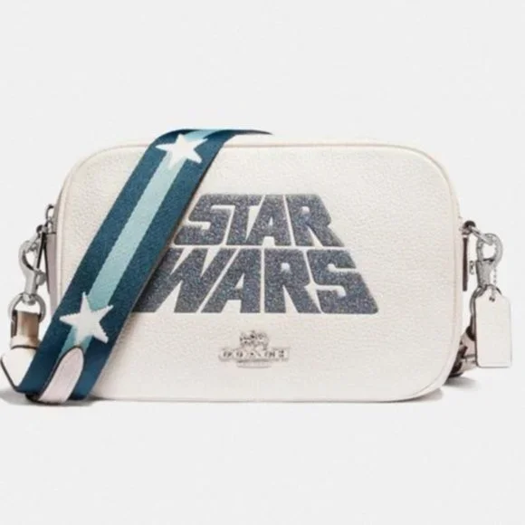 Coach Star Wars Jes Crossbody Purse  White, NWT, Authentic - Picture 2 of 5